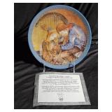 Die Musik Collectors Plate Signed Sulamith Wulfing