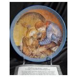 Die Musik Collectors Plate Signed Sulamith Wulfing