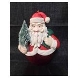 Santa collectible ornament