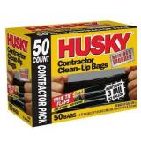 Husky 42 Gallon Contractor Trash Bag Heavy Duty Garbage Compostable Husky Recyclable