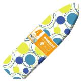 WOHAIXO Ironing Board Cover and Pad 15" x 54", 4 Layers Extra Thick Iron Board Cover, Standard Size Ironing Board Cover Scorch Resistant Elastic Edge and Loop Fastener Strap