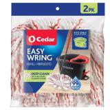 O-Cedar EasyWring Deep Clean Mop Refill - 2pk