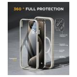 Miracase Magnetic for iPhone 15 Pro Max Case 6.7