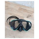 EverSport Swim Goggles Adult with Nose Cover for Women Men No Leak, Clear Wide View Diving Scuba Mask Open Water Pool Swimming Goggles Silicone Shower Goggles Youth Snorkel Junior Nose Goggles