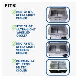 Above Sea Level Cooler Basket for RTIC 52 or 72 Qt Ultra-Light Coolers - Fits Coleman 54 Qt Steel Belted Cooler - Compatible with Dividers, Inserts, Straps, Locks, and Other RTIC Cooler Accessories