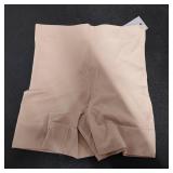 Werena Womens Seamless Shaping Boyshorts Panties Tummy Control Underwear Slimming Shapewear Shorts(Beige-light Tummy Control,Small)