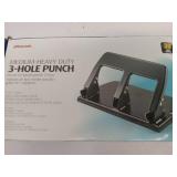 Medium Heavy Duty 3-Hole Punch