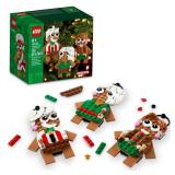 LEGO Gingerbread Ornaments Building Toy, Festive Gingerbread Décor, Great Family Activity or Holiday Decoration, Gift for 6 Year Old Kids, Boys and Girls, 40642