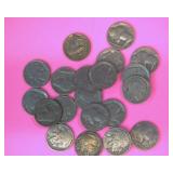 Lot (20) Buffalo Nickels