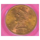 1901 Gold $10 MS64 Liberty Head Eagle