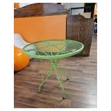 Round Metal Outdoor Table