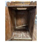 Wooden Restaurant Style Trash Bin