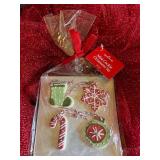 Hallmark mini 4 pack of cookie ornaments