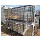 10 foot, 30 Drawer Stainless Tool Cabinet with locks