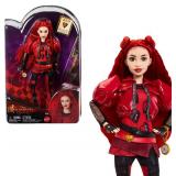 Mattel Disney Descendants The Rise of Red Fashion Doll & Accessory  Red, Daughter of Queen of Hearts with Movie Inspired Clothes & Pocket Watch