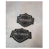 Harley Davidson Patches - 2 ct