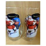 Coca-Cola Santa Glasses