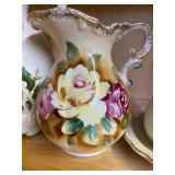 Vintage Floral Pitchers