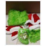 Grinch Santa Costume 2XL/3XL