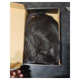 PATTNIUM Black 80s Wig Men