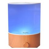 BlueHills Premium 4000 ML XL Essential Oil Diffusers - 70 Hour Run Aromatherapy Diffuser & Air Humidifier Mist for Large Room - 7 LED Colors Oil Diffuser Essential Oils for Home w/Auto Shut Off E403