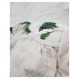 Great Bay Home Christmas Flannel Sheet Set King Size - 100% Turkish Cotton, Double-Brushed, Winter Bed Sheets - Ultra-Soft, Cozy, 4-Piece Christmas Bedding Set (Santa)