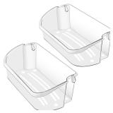 2 PACK Upgraded 240356402 Refrigerator Door Bin Replacement for Frigi.daire Refrigerator Door Shelf Parts LFSS2612TF0 LFSS2612TE0 FFSS2615TE0 FFSS2615TS0 AP2549958 Door Shelf Shelves By AMI PARTS