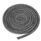 Stanbroil Wood Stove Gasket, 1/4" x 84" Graphite Impregnated Fiberglass Rope Seal and High-Temperature Cement Gasket Replacement for Wood Stoves Door