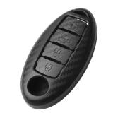 TANGSEN Smart Key Fob Case Cover Compatible with Infiniti EX FX X G JX M Q QX Series Nissan Altima Coupe Armada GT-R Maxima Murano Cross CABRIOLET Pathfinder Rogue 4 Button Keyless Entry Remote