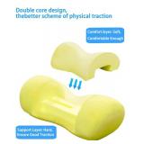 Bespilow Say Goodbye to Neck Pain Small Neck Support Pillow,Cervical Neck Roll Memory Foam Pillow,Cervical Traction Device,Neck Pillows for Tension Muscle Relief,Neck & Shoulder Pain Relaxer