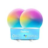 Sunco Smart Globe Bulbs G25 LED, Alexa Compatible LED Decorative Round Vanity Bulbs, 5W, Color Changing RGBCW, Dimmable WiFi Vanity Smart Bulbs for Amazon Alexa, Google Assistant, 2 Pack