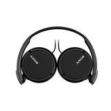 Sony ZX Series Wired On-Ear Headphones with Mic, Black MDR-ZX110AP