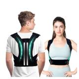 Professional Posture Corrector for Kids and Teens, Updated Upper Back Posture Brace for Teenagers Boys Girls Spinal Support to Improve Slouch, Prevent Humpback, Back Pain Relief