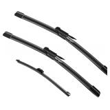 3 Factory Wiper Blades Replacement For Ford Explorer 2011-2023 Police Interceptor Utility 2013-2023 -Original Equipment Windshield Wiper Blade Set - 26"+22"+11" (Set of 3)