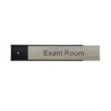 Nameplate Holder Wall or Door 2 Pack (Black, 2" x 10") ONLY ONE