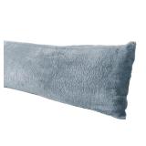 Extra Soft Body Pillow Cover, Sherpa/Microplush Material, 20x54 Inches, Zipper Closure (Bice)