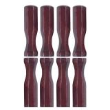 Soccer Table Handles, 5/8 inch Wooden Foosball Handle Grip, 8 Pack