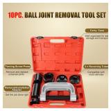 KAFLLA Heavy Duty Ball Joint Press & U Joint Removal Tool Kit with 4x4 Adaptersï¼Ball Joint Press Removal Tool Kit for Most 2WD 4WD Car Light Truck