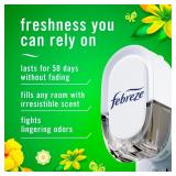 Febreze Odor-Fighting Fade Defy PLUG Air Freshener, Gain Moonlight Breeze, Gain Original, 0.87 fl. oz. Oil Refills, 4 Refills (2 of Each)