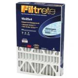 Filtrete by 3M 16x25x4 MERV 12 Allergen Bacteria & Virus HVAC Furnace Air Filter 1550 MPR 1 Filter - Retail: $202.05