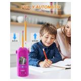 AFMAT Electric Pencil Sharpener for Colored Pencils, Fully Automatic Robot Pencil Sharpener, Auto in & Out, Rechargeable Hands-Free Pencil Sharpener for 7-11.5mm Jumbo Pencils, Home, Classroom