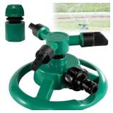 Sprinklers for Yard, 360Rotating Lawn Sprinkler, Sprinklers for Yard Large Area, Lawn Sprinklers, Powerful and Even Watering for Lawns and Gardens