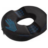 Donut Pillow for Tailbone Pain Relief and Hemorrhoid, Non Slip Donut Cushion help relieve discomfort from Hemorrhoids, Surgery, and Postpartum , Ideal for Seat Cushions for both Home Office Chairs