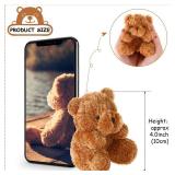 Threan 8 Pcs Mini Plush Bears 4