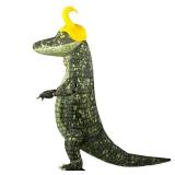 MARVEL Loki Child Inflatable Alligator Costume Standard One Size Fits Most