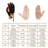 JBMBHC Rehabilitation Robot Gloves, Finger Exerciser for Stroke Recovery Hand Glove Equipment Hand Function Rehabilitation