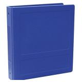 American Made Side Open 2.5 3 Ring Binder (Blue)  Perfect binders for School or Office Work Notebook, Five Star, and Legal Binders Compatible with Side Style Openings