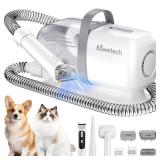 Bawetech B2 Pet Grooming Kit, 5-in-1 Dog Grooming Vacuum and Dryer with Clipper and Brushes, 11000Pa Suction, 2L Capacity, 113 Dryer, Low Noise Pet Hair Removal Tool Pet Supplies for Dogs Cats - Retai