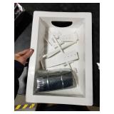 Deflect-O Dryer Venting Box 4" WHT