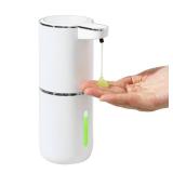 Automatic Liquid Soap Dispenser -13oz/380ML Wall Mount Soap Dispenser, USB Rechargeable, Touchless Hand & Dish Soap Dispenser Waterproof Pump for Bathroom, Kitchen